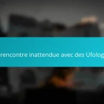 Ma rencontre inattendue avec des Ufologues
