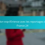 Mon expérience avec les reportages de France 24